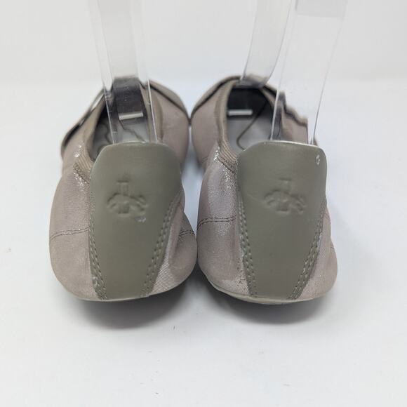 Puma Ballet Flats Rhythm Shine Foldable Gold Size 6 - Picture 5 of 10